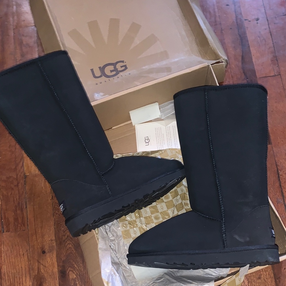 UGG Black Tall Boots